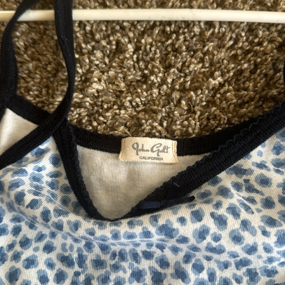 Brandy Melville Blue Cheetah Tank - Picture 2 of 2